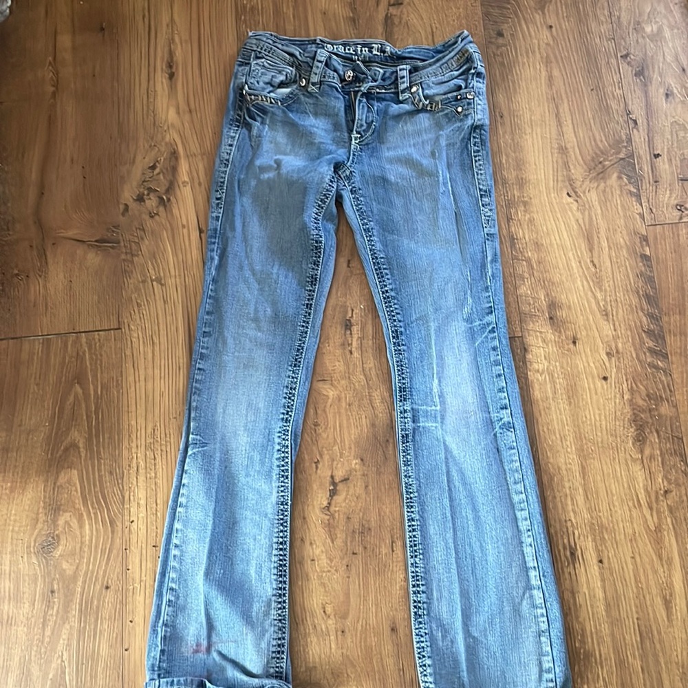 Grace in La , size 9 , blue jeans